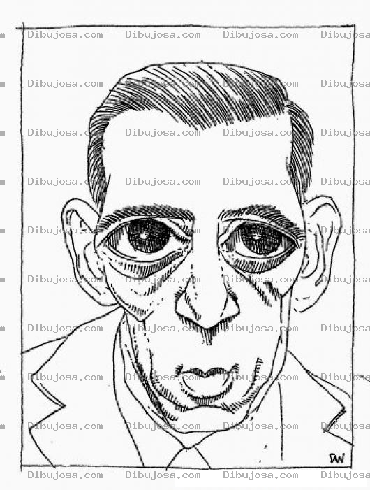 Dibujo para colorear Hombre Ojudo Y Ojerudo Para Pintar Y Colorear