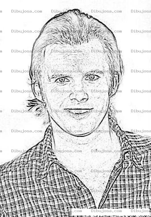 Dibujo para colorear Dan Wheldon Para Pintar Y Colorear Online