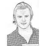 Dibujo para colorear Dan Wheldon Para Pintar Y Colorear Online