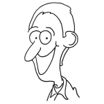 Dibujo para colorear Sonrisa Gigante Para Colorear