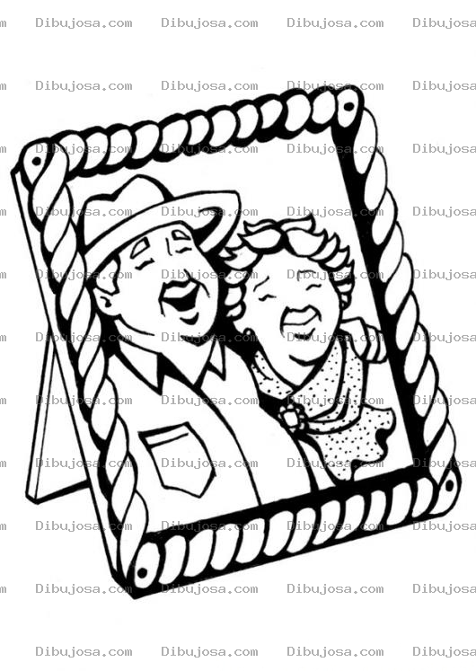 Dibujo para colorear Foto De Abuelitos Para Pintar Y Colorear