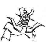 Dibujo para colorear Dibujo De Mazinger Z Para Pintar Y Colorear