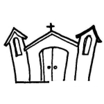 Dibujo para colorear Iglesia Para Colorear
