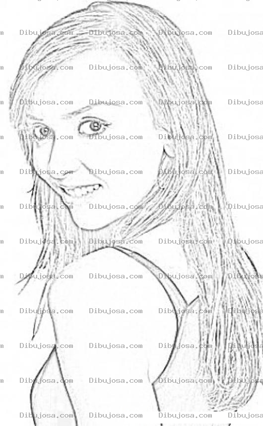 Dibujo para colorear Giuliana Rancic Para Pintar Y Colorear