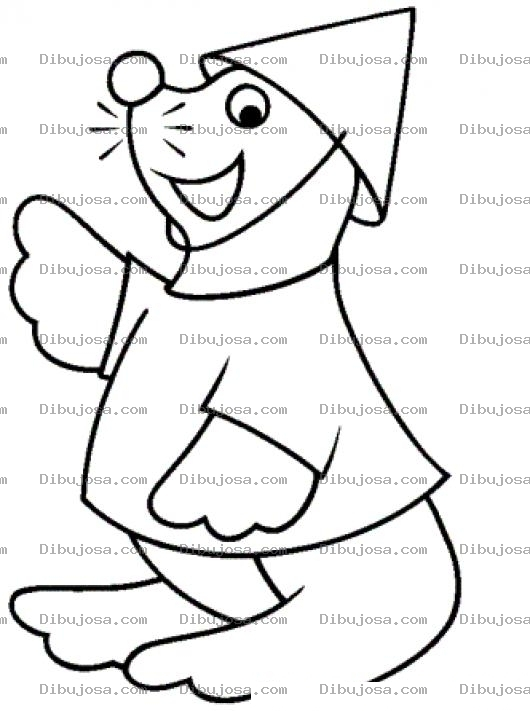 Dibujo para colorear Dibujo De Foca Cumpleanera Para Colorear