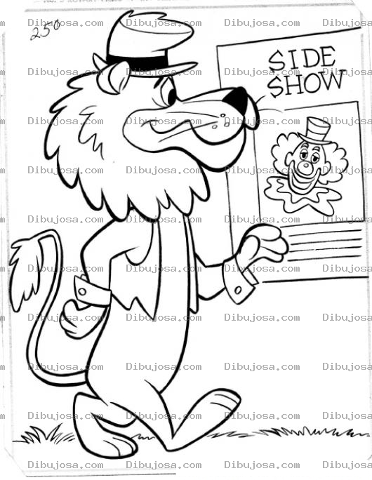 Dibujo para colorear Dibujo De Leoncio Para Pintar Y Colorear