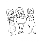 Dibujo para colorear Dibujo De Baby Shower Para Pintar Y Colorear