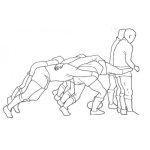 Dibujo para colorear Juego De Arranca Cebolla Doble Para Pintar Y Colorear