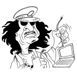 Dibujo para colorear Moammar Gadhafi Coloring Page Para Pintar Y Colorear A Moamar Gadafi Moammargadhafi Moamargadafi Gadafigadafi Muerte