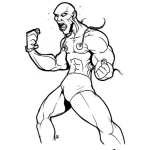 Dibujo para colorear Dibujo Del Gay De 300 Para Pintar Y Colorear