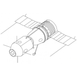 Dibujo para colorear Satelite Par Imprimir Pintar Y Colorear