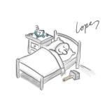 Dibujo para colorear Dibujo Para Colorear Snoozer A La Mano Para Callar Al Reloj Despertador