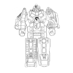 Dibujo para colorear Dibujo De Transformer Para Pintar Y Colorear