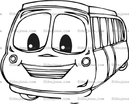 Dibujo para colorear Dibujo De Autobusito Para Colorear