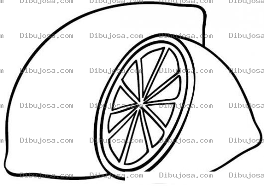 Dibujo para colorear Colorear Limones