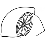Dibujo para colorear Colorear Limones