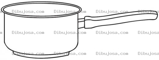Dibujo para colorear Dibujo De Olla Para Pintar Y Colorear