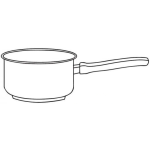 Dibujo para colorear Dibujo De Olla Para Pintar Y Colorear