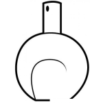 Dibujo para colorear Dibujo De Perfumito De Mujer Para Colorear Perfume En Frasquito De Vidrio