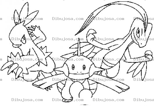 Dibujo para colorear Dibujos De Pokemon Para Pintar Y Colorear