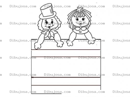 Dibujo para colorear Bandera De Costa Rica Para Pintar Y Colorear Banderadecostarica