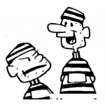 Dibujo para colorear Dibujo De Prisioneros Para Pintar Y Colorear Presos En La Carcel Dibujos De Prisiones