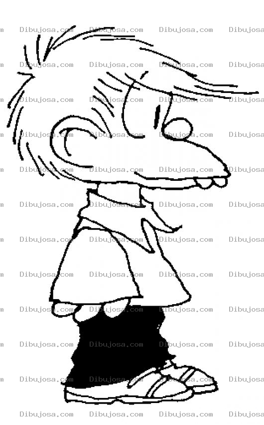 Dibujo para colorear Dibujo De Felipe Dientudo Para Pintar Y Colorear
