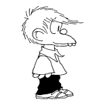 Dibujo para colorear Dibujo De Felipe Dientudo Para Pintar Y Colorear