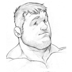 Dibujo para colorear Shane Del Rosario Para Pintar Y Colorear Dibujo De Shanedelrosario Peleador De Mma