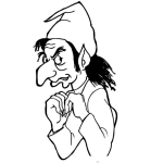 Dibujo para colorear Dibujo De Rumpelstiltskin Para Pintar Y Colorear