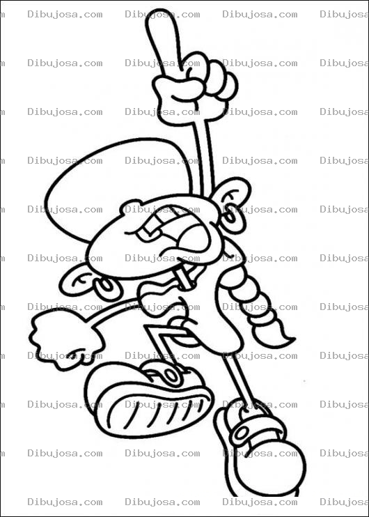 Dibujo para colorear Dibujo De Nina Apuntando Al Cielo Dando La Honra Y La Gloria A DIOS Todo Poderoso
