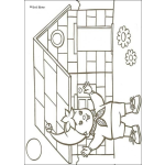 Dibujo para colorear Colorear Casa de Duende