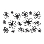 Dibujo para colorear Dibujo De Floresitas Para Pintar Y Colorear Campo De Flores Y Margaritas
