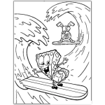 Dibujo para colorear Bob Esponja para colorear