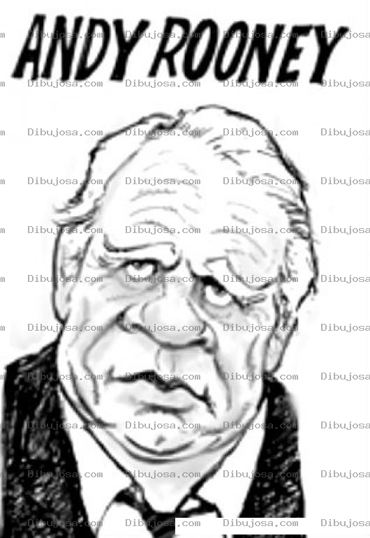Dibujo para colorear Andy Rooney Online Coloring Page Dibujo De Andyrooney Para Pintar Y Colorear