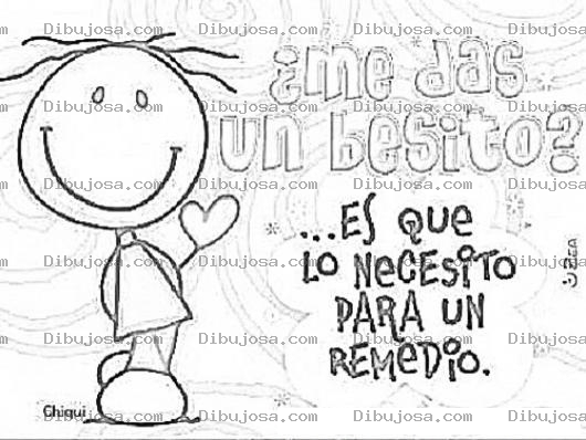 Dibujo para colorear Piropos Para Enamorar