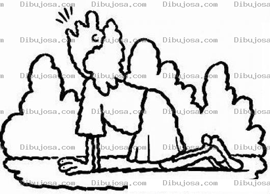 Dibujo para colorear Dibujo De Chica Loba Aullando Para Pintar Y Colorear