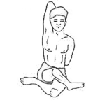Dibujo para colorear Asanas Dibujo De Ejercicios De Asanas Para Pintar Y Colorear