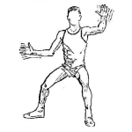 Dibujo para colorear Dibujo De Basquetbolista Defendiendo Para Pintar Y Colorear