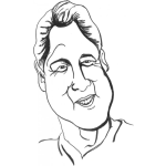 Dibujo para colorear Billclinton Dibujo De Bill Clinton Expresidente De Usa Para Pintar Y Colorear