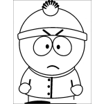 Dibujo para colorear Gordocartman Dibujo Del Gordito Cartman De Southpark Para Pintar Y Colorear A Cartmancartman De South Park