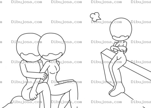 Dibujo para colorear Celos Celos Dibujo De Chica Celosa Para Pintar Y Colorear Celoscelos