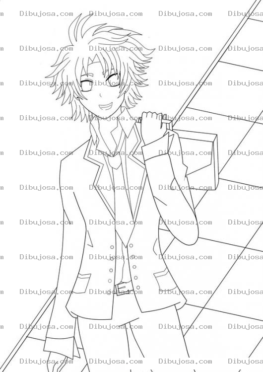 Dibujo para colorear Dibujo De Chica Ejecutiva Con Traje Formal Para Pintar Y Colorear
