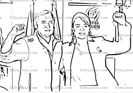 Dibujo para colorear Presidente De Guatemala Otto Perez Molina Electo Del 2012 Al 2015 Dibujo Para Pintar Y Colorear Al General Otto Perez Molina Con Roxana Baldetti Primer Vicepresidenta De Guatemala Roxanabaldetti Ottoperez Manodura Partidopatriota