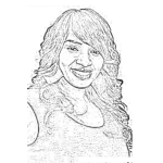 Dibujo para colorear Nene Leakes Coloring Page Dibujo De La Morenaza Neneleakes Para Pintar Y Colorear