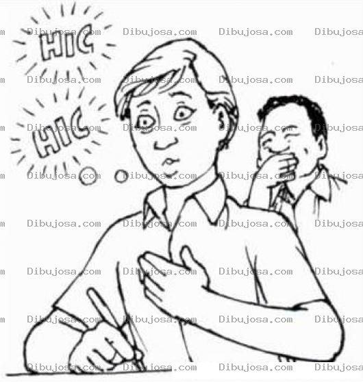 Dibujo para colorear Hipo Dibujo De Chico Con Hipo Para Pintar Y Colorear ipoipo hipohipo