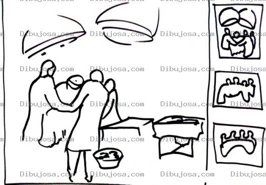Dibujo para colorear Quirofano Dibujo De Medicos En Una Cirugia Para Pintar Y Colorear Una Operacion De Medicos Cirujanos En Un Hospital