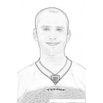Dibujo para colorear Matt Schaub NFL Coloring Page Dibujo De Mattshacub Jugador De Futbol Americano Para Pintar Y Colorear