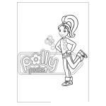 Dibujo para colorear Polly Pocket Coloring Page Dibujo De Pollypocket Para Pintar Y Colorear A Polypoket Polipoket