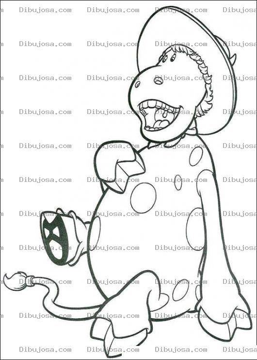 Dibujo para colorear Vaquita Con Sombrero Para Pintar Y Colorear